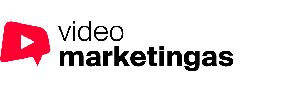 video marketingas logo